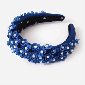 Lele Sadoughi Floral Applique Alice Headband